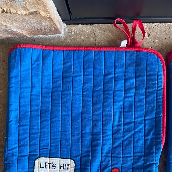 Vintage 1965 Snoopy Blue & Red Sleeping Bag Set of 2 for plush Snoopy or Dolls - Picture 4 of 12